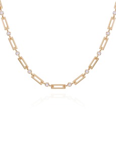 Vince Camuto Rectangle Link Necklace in Gold Tone at Nordstrom Rack