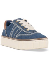 Vince Camuto Reilly Distressed Platform Sneakers - Light Sky Mountain Textile