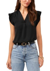 Vince Camuto Ruffle Sleeve Top