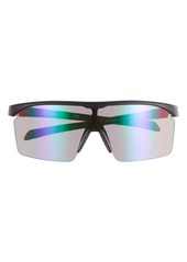 Vince Camuto Semi Rimless Shield Sunglasses in White at Nordstrom Rack