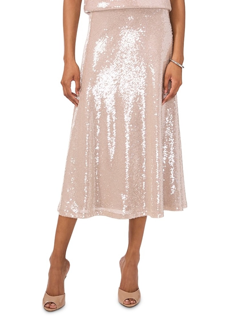 Vince Camuto Sequinned Midi Skirt