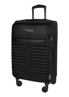 Vince Camuto Shauna 20" Softshell Spinner Suitcase in Black at Nordstrom Rack