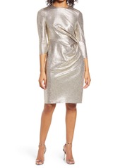 Vince Camuto Side Ruched Cocktail Dress