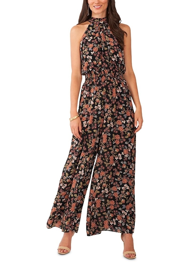 Vince Camuto Sleeveless Halter Jumpsuit