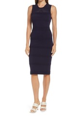 Vince Camuto Sleeveless Knit Dress in Navy at Nordstrom