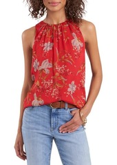Vince Camuto Sleeveless Printed Blouse