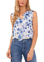 Vince Camuto Sleeveless Ruffled Top