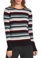 VINCE CAMUTO Striped Crewneck Sweater