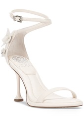 Vince Camuto Tanvie Flower Embellished High Heel Dress Sandals - Pale Peony Patent