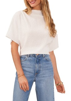 Vince Camuto Textured Mock Neck Top