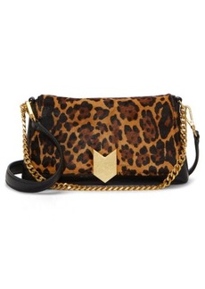 Vince Camuto Livy Leopard Clear Large Crossbody Bag - Leopard