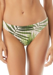 Vince Camuto Tropical Palm Printed Classic Bikini Bottoms Women's Swimsuit