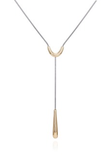 "Vince Camuto Two-Tone Long Y Necklace, 24"" + 2"" Extension - Gold"