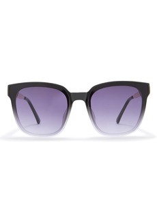 Vince Camuto Two-Tone Square Sunglasses in Black/Grey at Nordstrom Rack