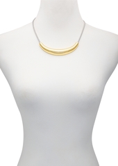 "Vince Camuto Two-Tone Statement Necklace, 18"" + 2"" Extension - Gold"
