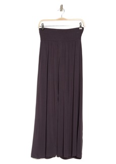 Vince Camuto Wide Leg Challis Pants in Charcoal at Nordstrom Rack