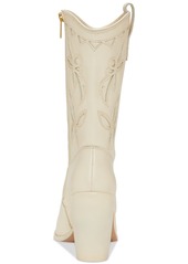 Vince Camuto Women's Alisah Mid-Calf Cowboy Boots - Tortilla Suede Multi