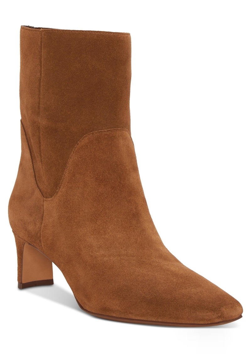 Vince Camuto Women's Amariah Blade-Heel Booties - Reishi Brown Suede