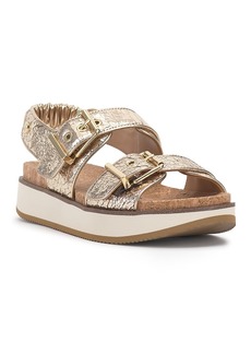 Vince Camuto Women's Anivay Slip On Buckled Slingback Sandals