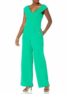 Vince Camuto Women's Bodice Double Lined Off-The-Shoulder Jumpsuit