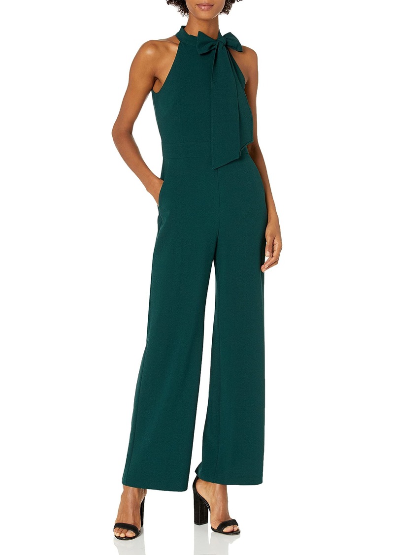 Vince Camuto Women's Bow Neck Jumpsuit