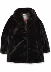 Vince Camuto Kids Outerwear Women's Chic and Warm Faux Fur Jacket  M