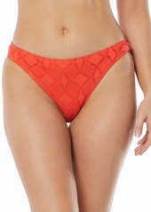 Vince Camuto Women's Crochet Hipster Bikini Bottoms - Orange