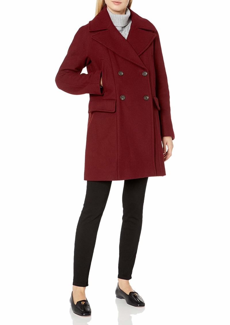 Vince Camuto Women's Double Breasted Wool Coat