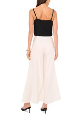 Vince Camuto Women's Elastic-Back Wide-Leg Trousers - New Ivory