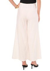 Vince Camuto Women's Elastic-Back Wide-Leg Trousers - New Ivory