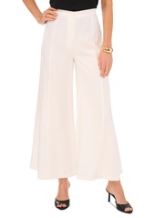 Vince Camuto Women's Elastic-Back Wide-Leg Trousers - New Ivory