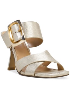 Vince Camuto Women's Helya Buckled Sandals - Gold Metallic