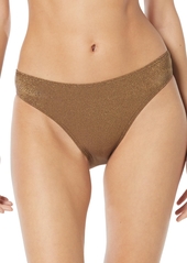 Vince Camuto Women's High-Cut Bikini Bottoms - Bronze