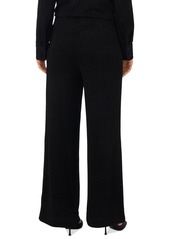 Vince Camuto Women's High-Rise Wide-Leg Pants - Rich Black