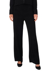 Vince Camuto Women's High-Rise Wide-Leg Pants - Rich Black