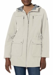Vince Camuto Women's Hooded Softshell Jacket  M