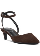 Vince Camuto Women's Irva Micro Heel Pumps - Brownie Suede