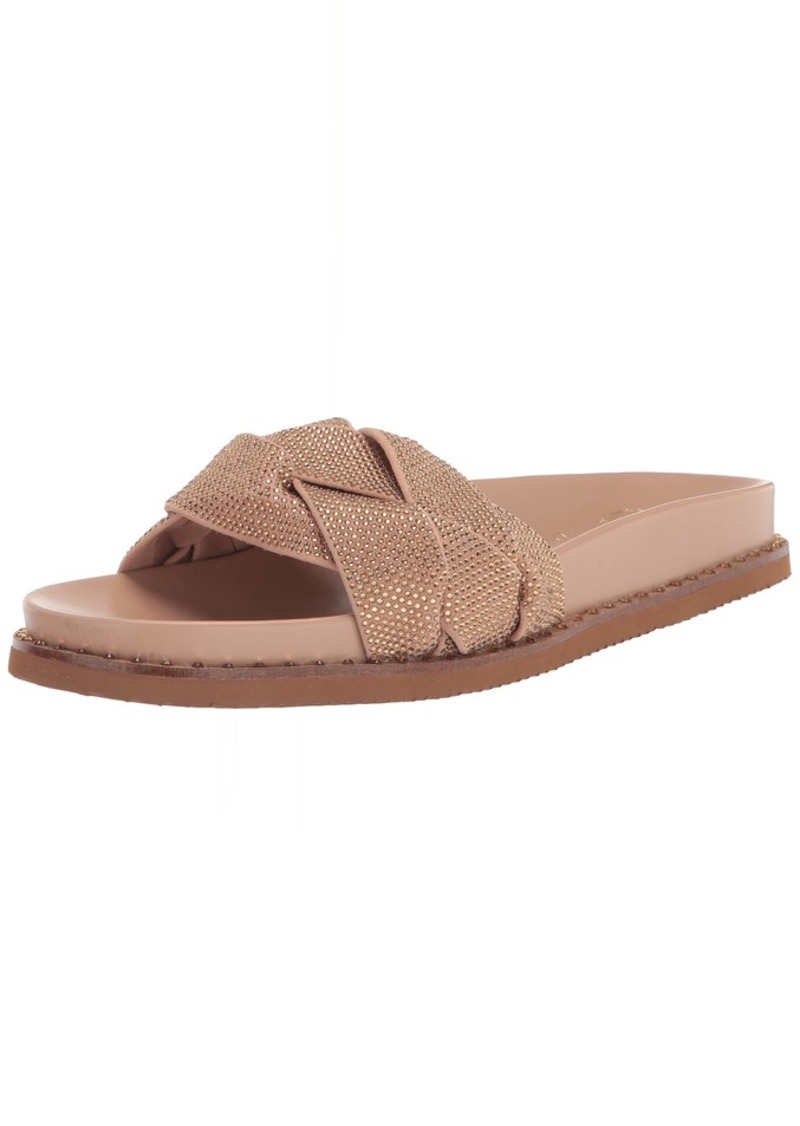 Vince Camuto Women's Footwear Women's Kevind Woven Flat Sandal Slide