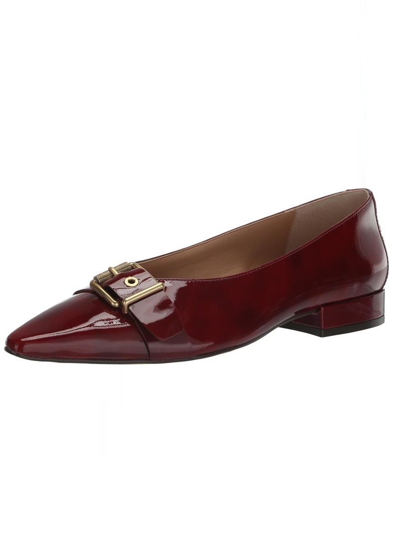 Vince Camuto Women's Megdele Buckle Flat Loafer