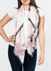 Vince Camuto Women's Oversized Butterfly Printed Square Scarf - Neutral