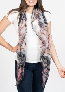 Vince Camuto Women's Paisley Floral Square Scarf - White Multi