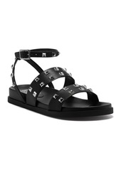 VINCE CAMUTO Women's Pealan Studded Strappy Leather Sandals 