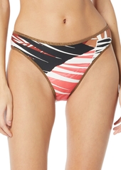Vince Camuto Women's Printed Reversible Bikini Bottoms - Multi