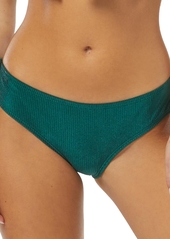 Vince Camuto Women's Ribbed Cheeky Bikini Bottom - Green