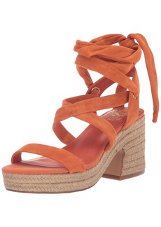 Vince Camuto Women's Roreka Lace Up Espadrille Sandal Wedge