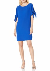 Vince Camuto Women's Solid Crepe Shift Dress