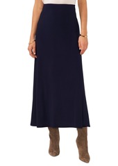 Vince Camuto Women's Solid Pull On Skirt - Classic Navy