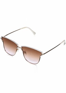 VINCE CAMUTO Women's VC825 Metal Cat-Eye UV Protective Sunglasses | Wear Year-Round | Luxe Gifts for Women