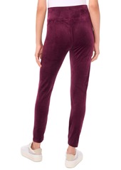 Vince Camuto Women's Velour Leggings - Plum Noir