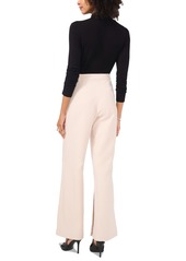 Vince Camuto Women's Wide-Leg Split-Hem Trousers - Neutral